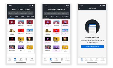  Ticketmaster Favorites 